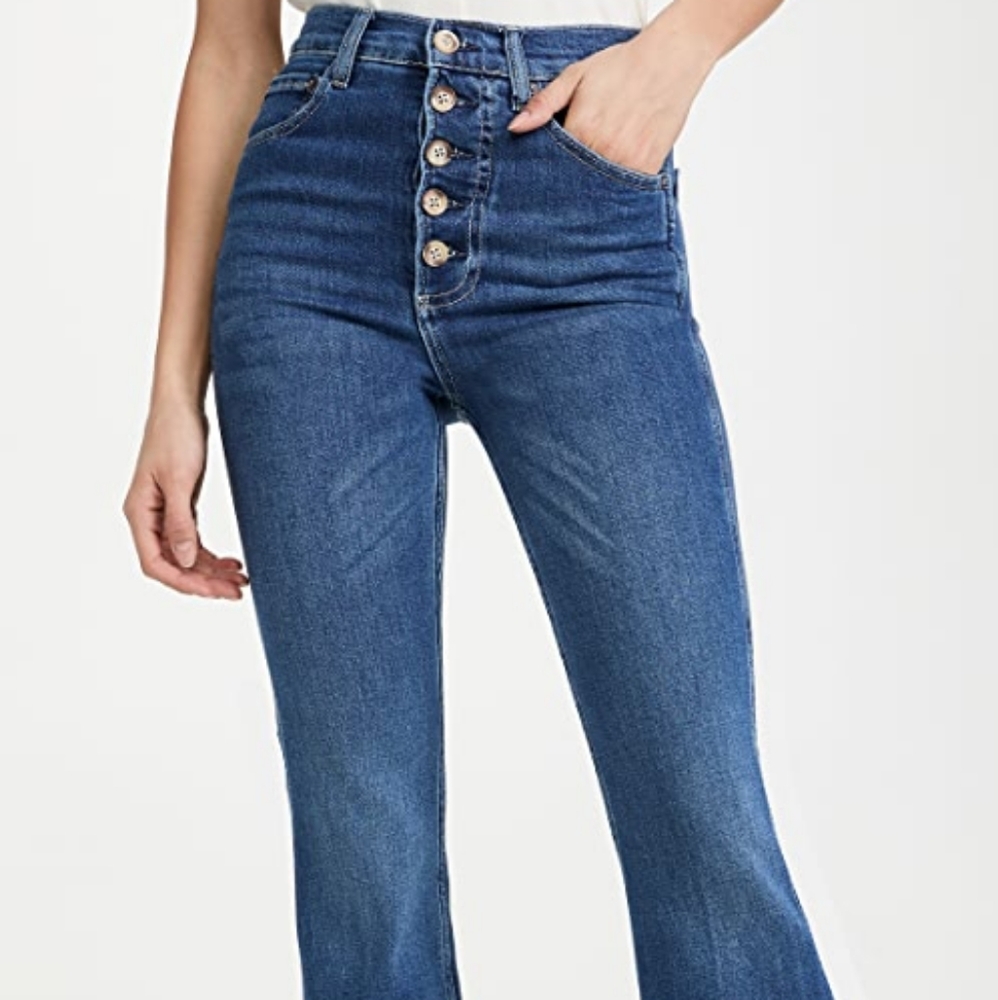 NWT Boyish The Ricky High Rise Flare Jeans - Picture 5 of 12
